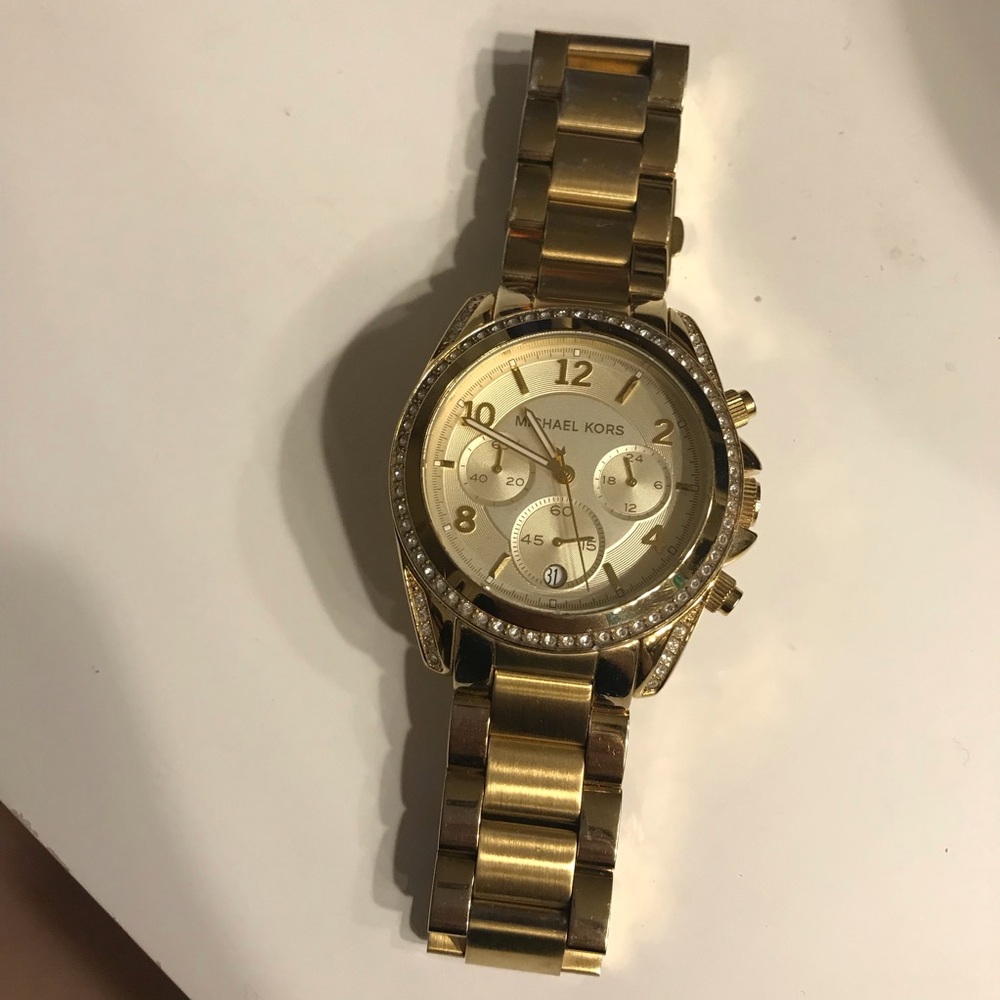 Gold Michael Kors Watch